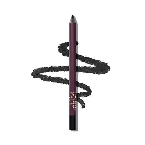 Mally Beauty Evercolor Starlight Waterproof Eyeliner - Midnight Black- Smudge-Proof, Longwear, Creamy Gel - Sharpenable Eyeliner