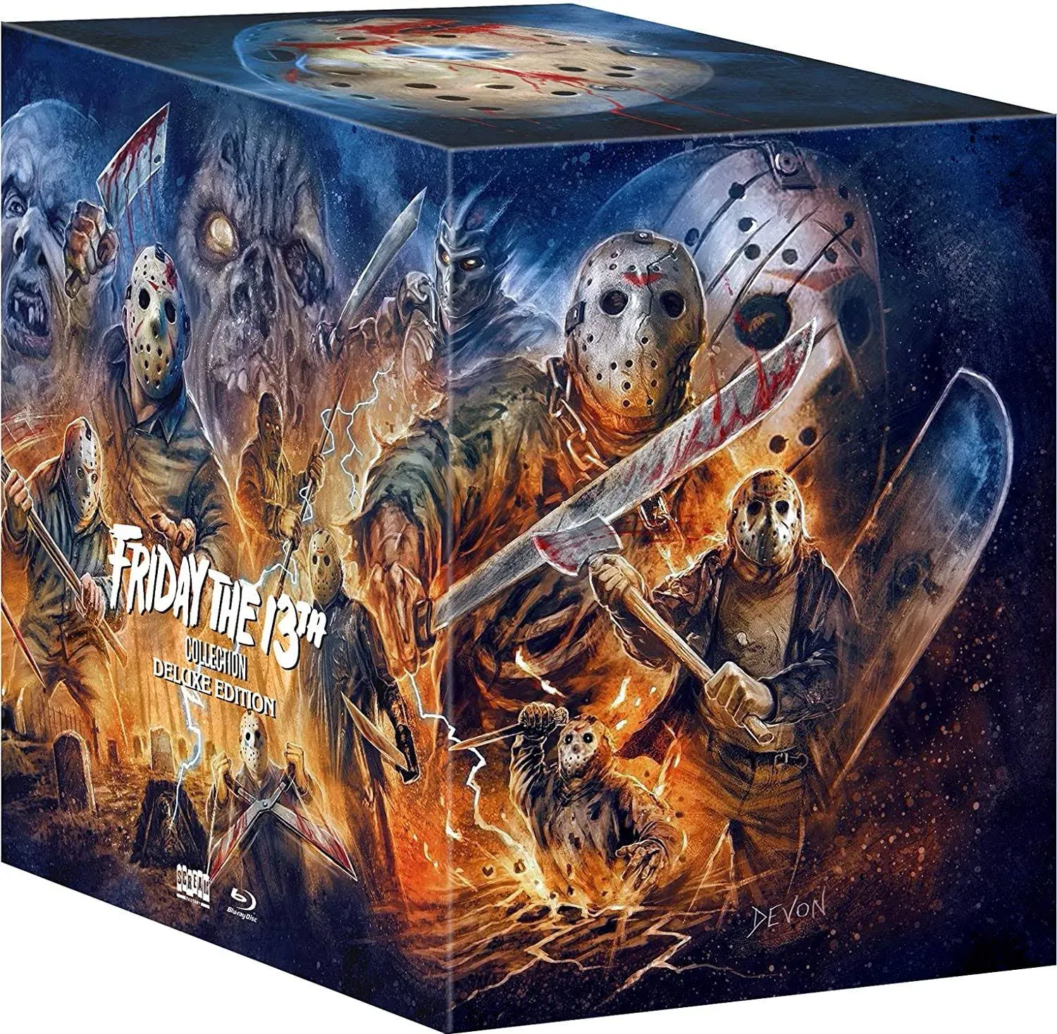 Friday the 13th Collection (Deluxe Edition) [New Blu-ray] Boxed Set, Deluxe Ed