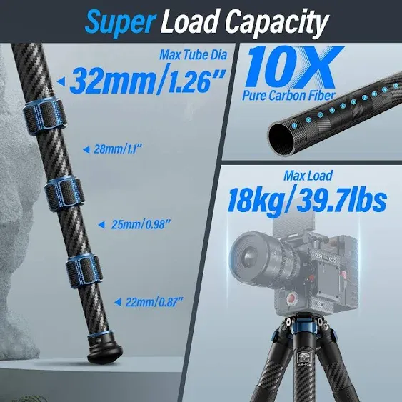 Sirui AM-324 Professional Camera Tripod