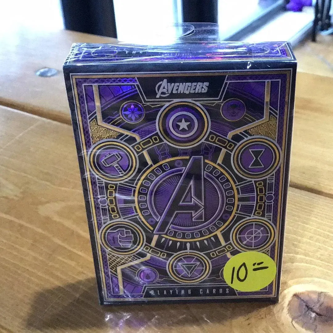 Avengers Playing Cards